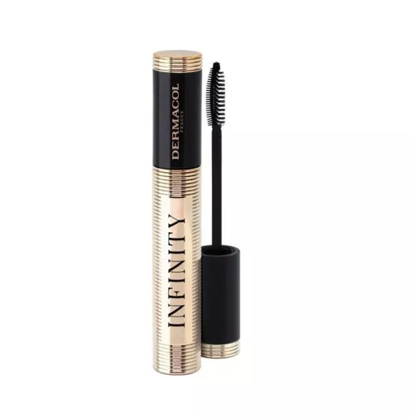 dermacol - mascara - longlast - black - eyelash- מסקרה - עמידה - שחור - איפינטי -דרמקול - עמיד -ריסים ארוכים - ריסים עבים -מאריכה -מעבה -ריסים - עיניים - מברשת